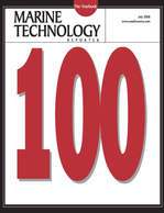 Marine Technology Magazine Cover Jul 2008 - The MTR 100 Yearbook